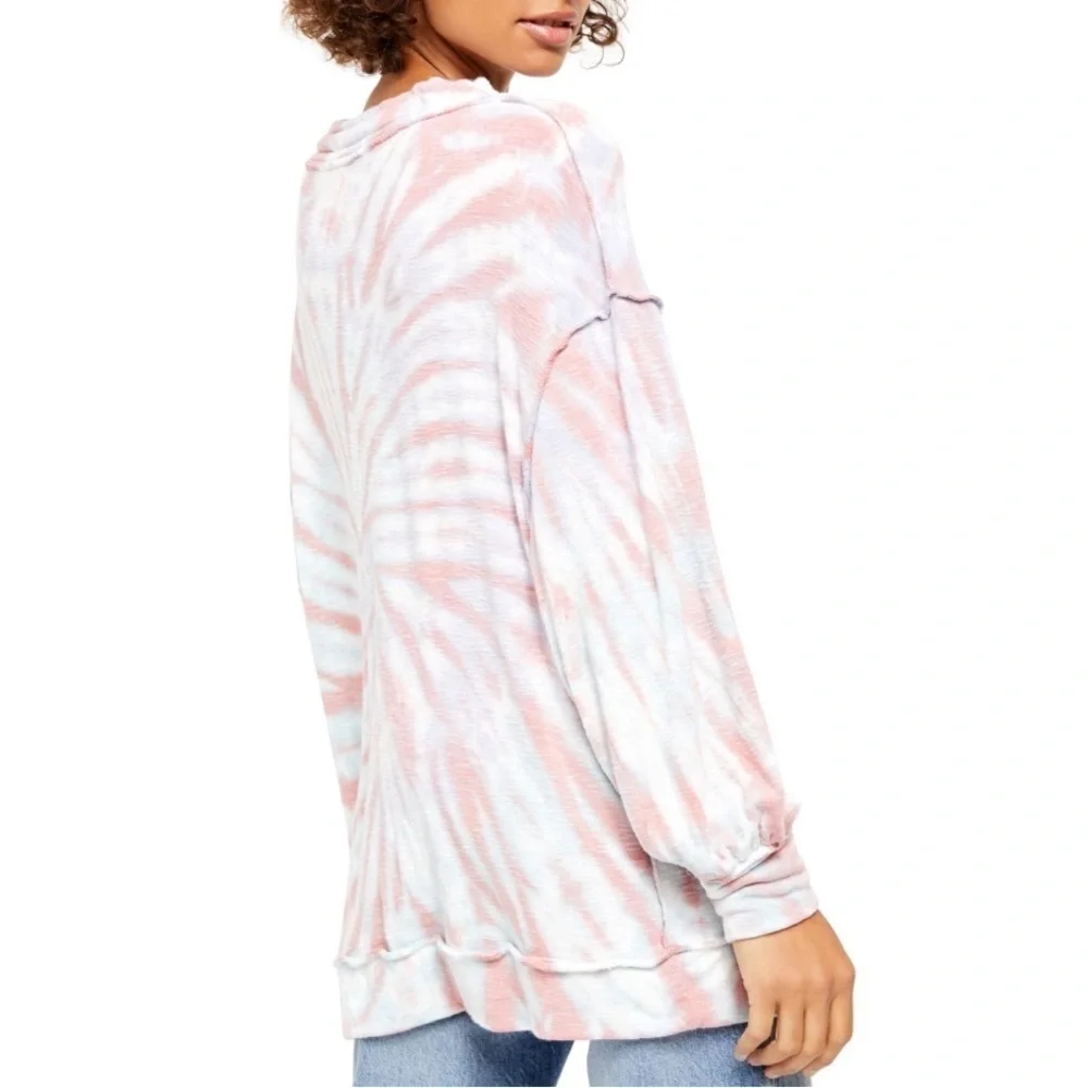 FREE PEOPLE Best Catch Tie Dye Tunic